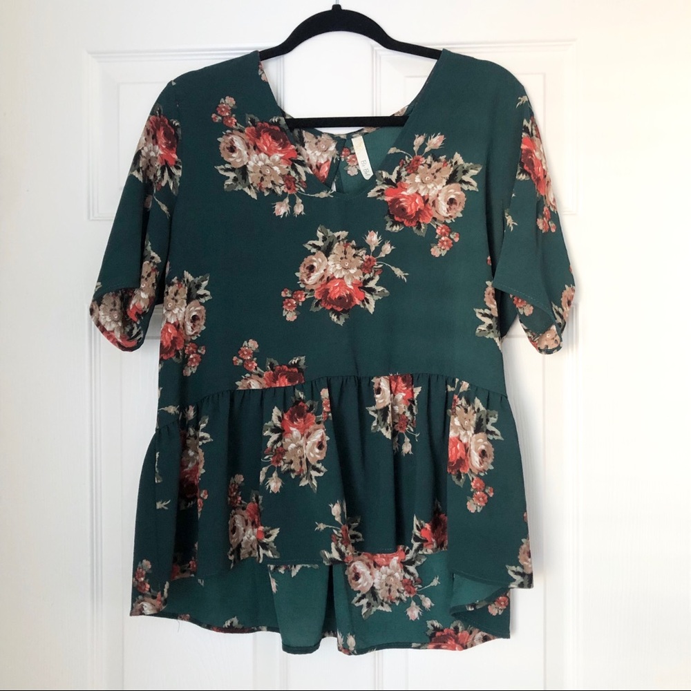 ModCloth Floral Top